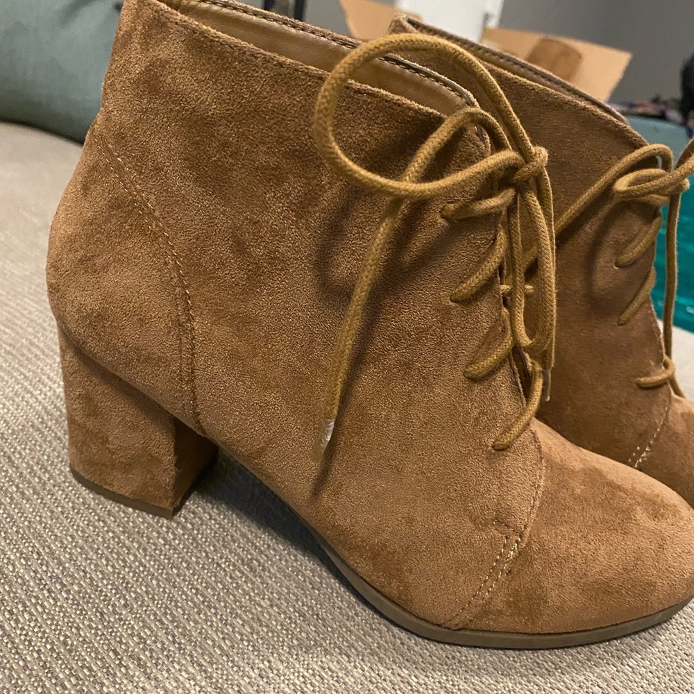 Suede Steve Madden Bootie